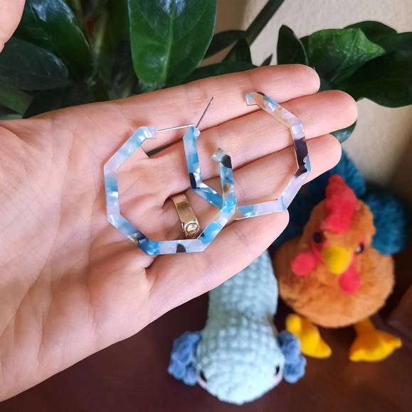 Last Chance! Hoop Earrings - Picture 2 of 3